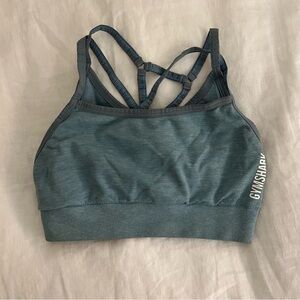 Gymshark Adapt Flex Seamless Sports Bra Blue